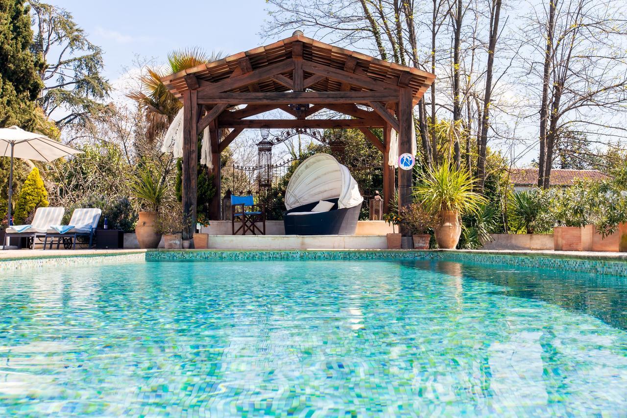 Le Mas Shabanou Bed & Breakfast Roquefort Les Pins Bagian luar foto